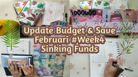 Budget And Save Februari Minggu 4 Sinking Funds 1 Jt Slip