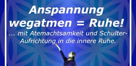 Schultern und oberen Rücken aufrichten Anspannung lösen Innere Ruhe