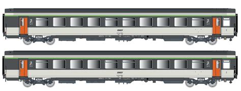 Rainer Modellbahnen LS Models 41213 2er Set Personenwagen VTU SNCF