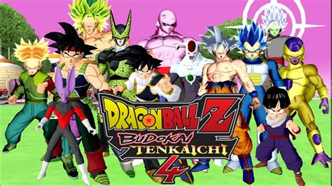 Todos Los Personajes De Dragon Ball Z Budokai Tenkaichi Beta Shader