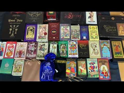 Обзор Марсельских и старинных Итальянских колод Таро♥️♣️♦️♠️ - YouTube