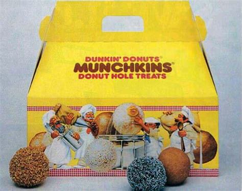 The 1980s Dunkin Donuts Munchkins Box Rnostalgia