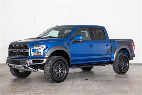 Ford Raptor Lifted Blue