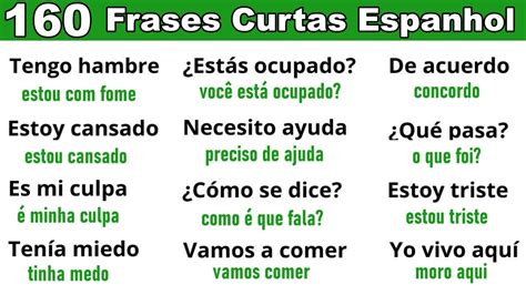 Frases Basicas Em Espanhol FDPLEARN