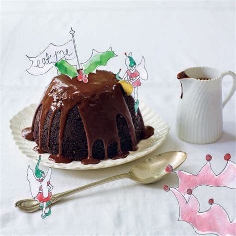 Christmas Hot Chocolate Pudding Recipe Delicious Magazine