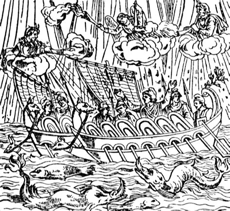 aeneas   storm clipart