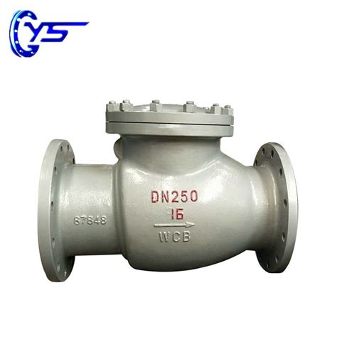 Hard Seal Carbon Steel Flange End Swing Check Valve China Hard Seal