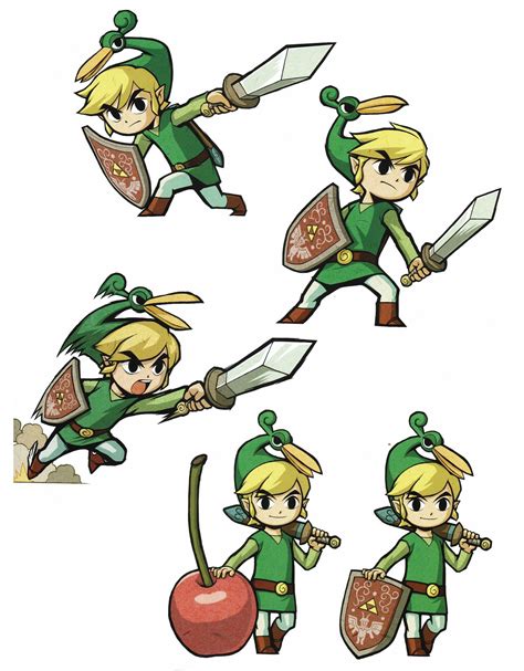 Link Art The Legend Of Zelda The Minish Cap Art Gallery 48 Off