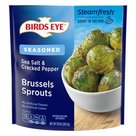 Birds Eye Steamfresh Sea Salt Cracked Pepper Brussels Sprouts Frozen