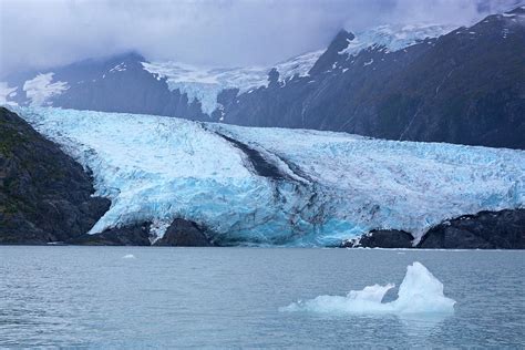 Portage Glacier Photograph by Bob Faucher