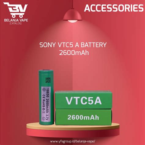 Jual Sony Vtc A Mah Per Pcs Bvbt Shopee Indonesia