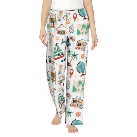 Haiem Travel1 Women S Pajama Pants Ultra Lightweight Pjs Bottoms