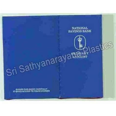 Bank Passbook Covers At ₹ 3 Piece Plastic Products In Chennai Id 2818589291