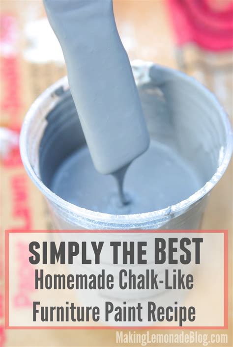 Diy Chalk Paint Plaster Of Paris Homemade Chalk Finish Paint At Home