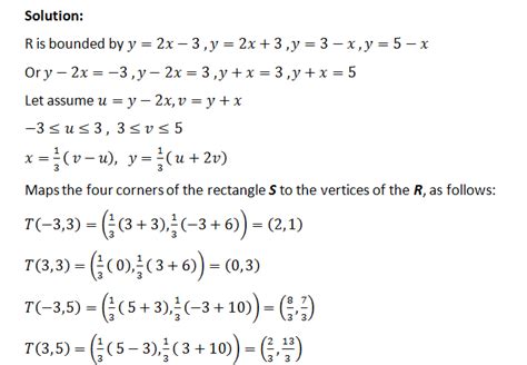 Solved Show Transcribed Image Text A Region R In The Xy Plane Is