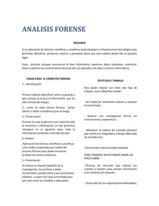 Analisis Forense PDF