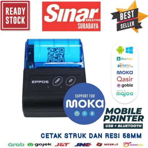 Jual Printer Bluetooth Thermal Mm Mpc Dan Spx Cetak Resi Label