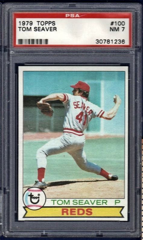 1979 Topps Tom Seaver Baseball Card Sports Collectibles Art