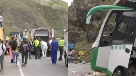 Fuerte Accidente En Una Vía De Colombia Deja Al Menos 20 Muertos Y 15