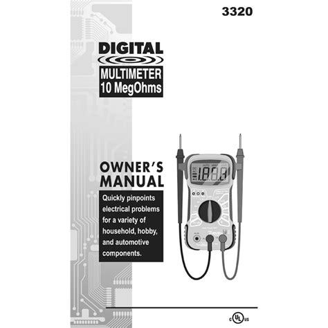 Innova Auto Ranging Digital Multimeter User Manual