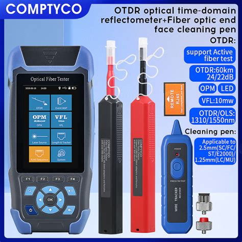 Mini OTDR Fiber Optic Reflectometer AUA 900D With 9 Functions VFL OLS