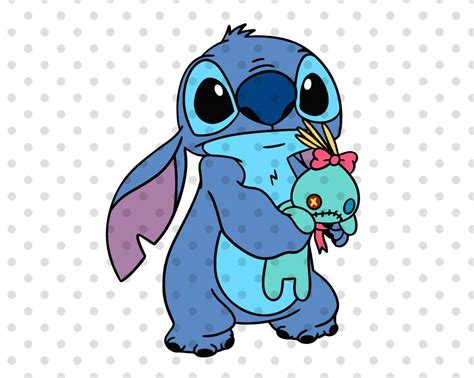 Cute Stitch SVG - Etsy