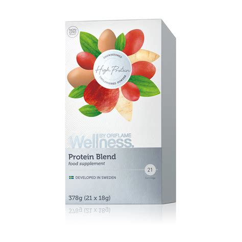 Oriflame Wellness Protein Blend Fehérjepor Természetes Kozmetikumhu