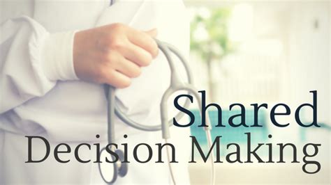 Benefits Of Shared Decision Making For Your Health Artisans Approach