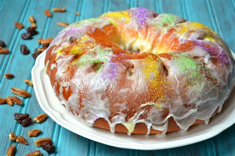 The Savvy Kitchen Mardi Gras Kings Cake