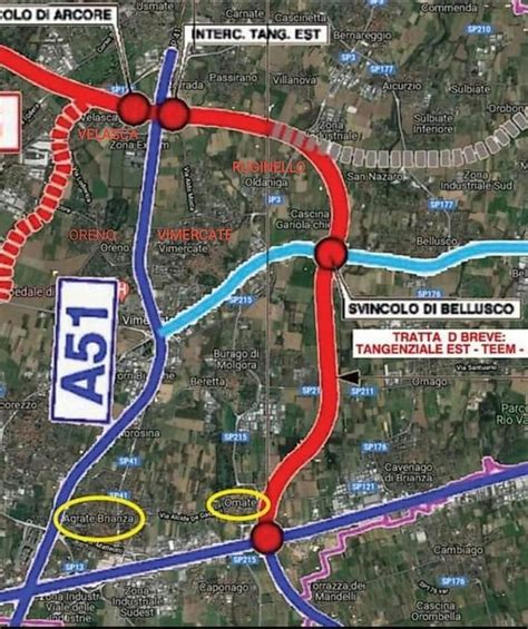 Pedemontana anche Articolo Uno a Vimercate è contrario all autostrada