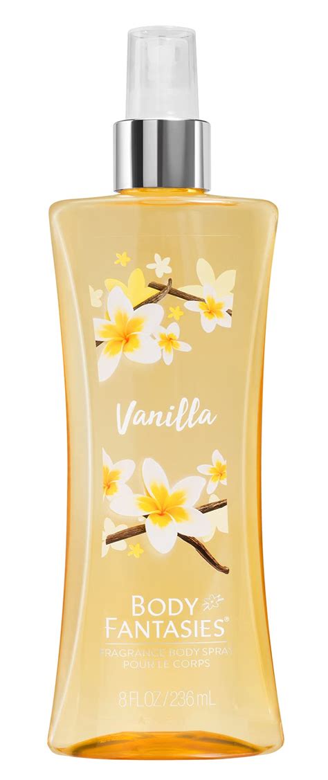 Buy Body Fantasies Fragrance Body Mist Spray Vanilla Featuring Scents