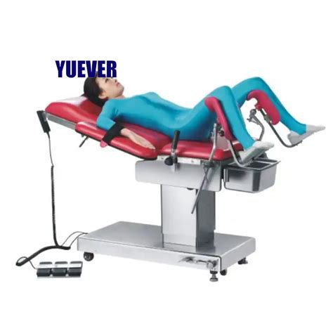 Yuever Medical Multifunction Adjustable Manual Hospital Obstetric Bed