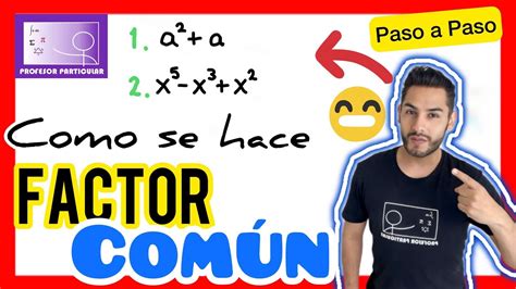 FACTOR COMÚN Monomio Ejercicios Resueltos 100 𝙈𝙚𝙟𝙤𝙧 𝙀𝙭𝙥𝙡𝙞𝙘𝙖𝙘𝙞ó𝙣