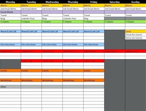 Interview Scheduling Template