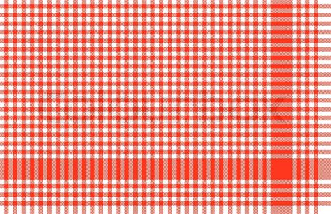 Checkered tablecloths pattern red | Stock vector | Colourbox