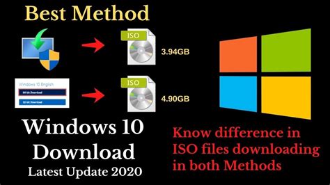 How To Download Latest Windows 10 Iso File Best Method 2020 Youtube