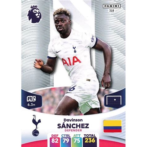 Buy Cards Davinson S Nchez Tottenham Hotspur Panini Adrenalyn Xl