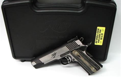 Kimber Eclipse Target Ii Acp Caliber Pistol Full Size Stainless