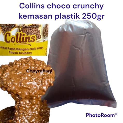 Jual Collins Choco Crunchy 250gr Selai Coklat Kemasan Plastik Shopee