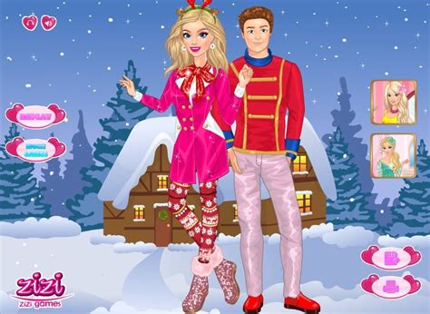 Winter Holidays Tale Dressup Game