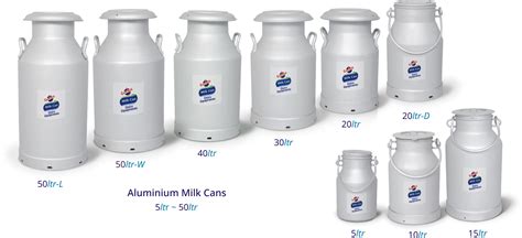 Alumnium Aluminum Milk Cans Aluminium Milk Cans Capacity Diffrent