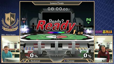 Salisbury 2 Melee Andomal Fox Marth Vs Clumsy Falco Losers