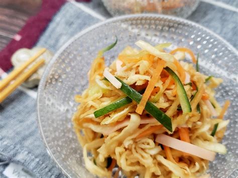 ～火を使わずに、簡単副菜～【切り干し大根の中華】簡単レシピ お弁当 切り干し大根 By こはるのスマイルごはんさん レシピブログ