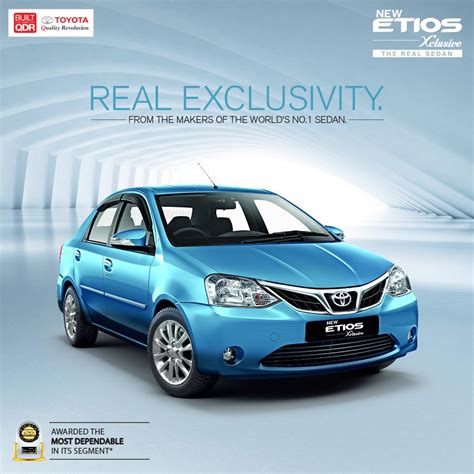 Toyota India On Twitter Presenting The All New Toyota Etios Xclusive