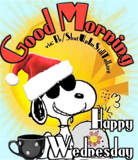 Snoopy Happy Wednesday Quotes