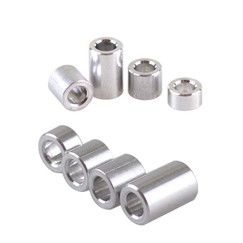 M2 M12 Stainless Steel Spacers Standoff Unthreaded Round Bushing Sleeve