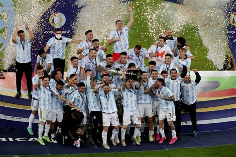 Copa America 2021 Final Highlights Argentina Beat Copa