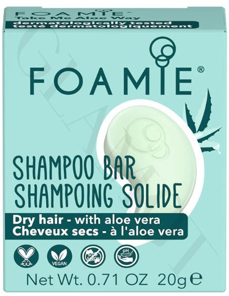 Foamie Shampoo Bar Aloe You Vera Much Shampoo Bar For Dry Hair Glamot