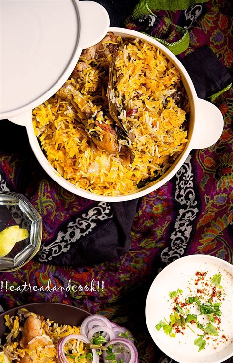 Kolkata Style Chicken Biryani Using Pressure Cooker