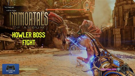 Immortals Of Aveum Howler Boss Fight PS5 YouTube